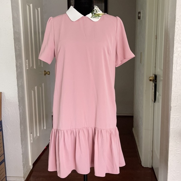 Valentino Dresses & Skirts - COPY - Red Valentino Blush appliquéd cady dress